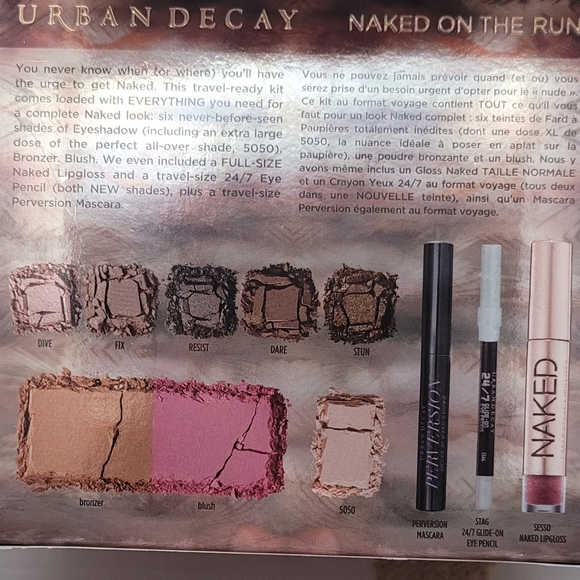 New! Urban Decay Naked On the Run Palette - Picture 9 of 12